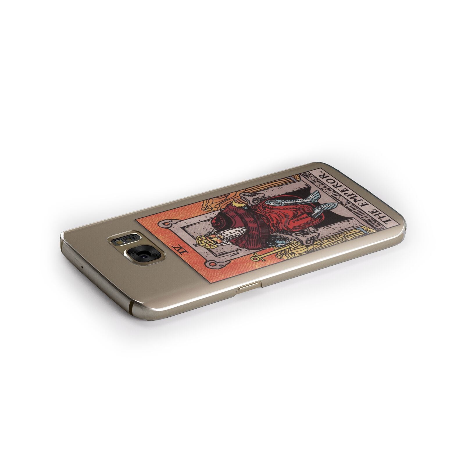 The Emperor Tarot Card Samsung Galaxy Case Side Close Up