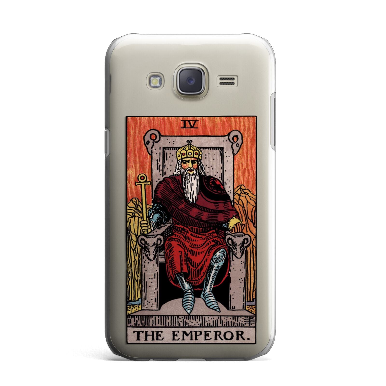 The Emperor Tarot Card Samsung Galaxy J7 Case