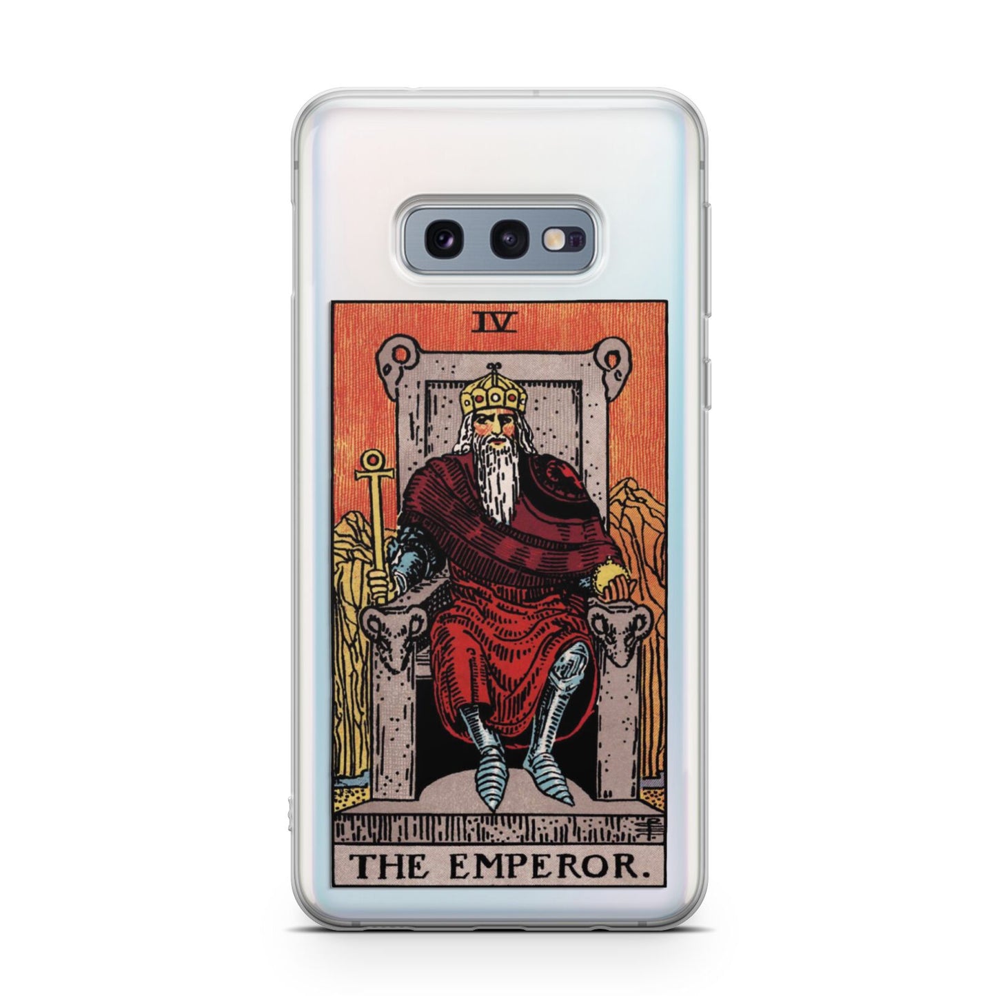 The Emperor Tarot Card Samsung Galaxy S10E Case