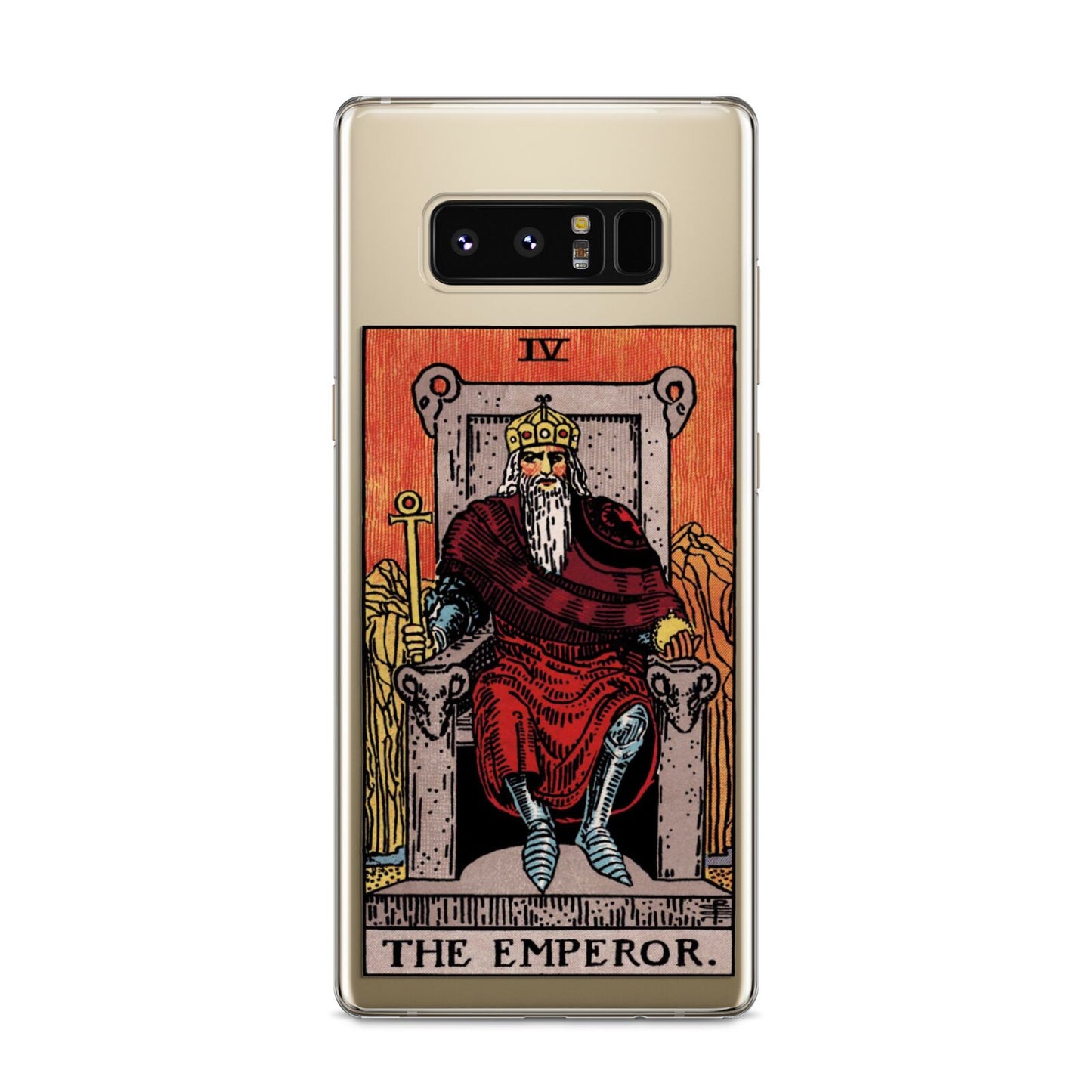The Emperor Tarot Card Samsung Galaxy S8 Case