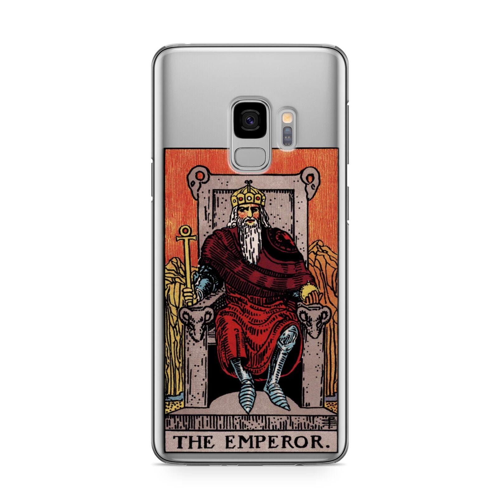 The Emperor Tarot Card Samsung Galaxy S9 Case