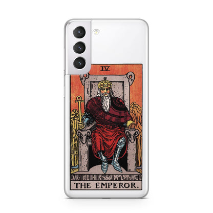 The Emperor Tarot Card Samsung S21 Case