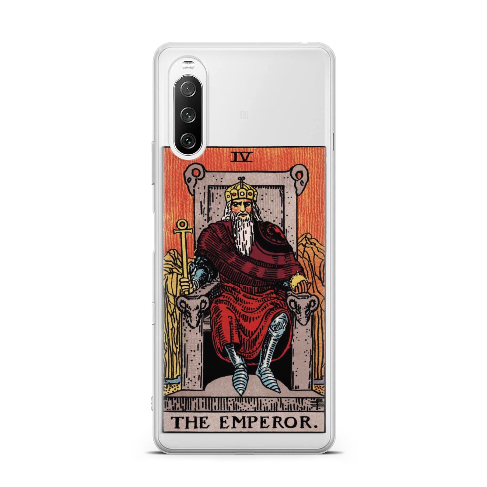 The Emperor Tarot Card Sony Xperia 10 III Case