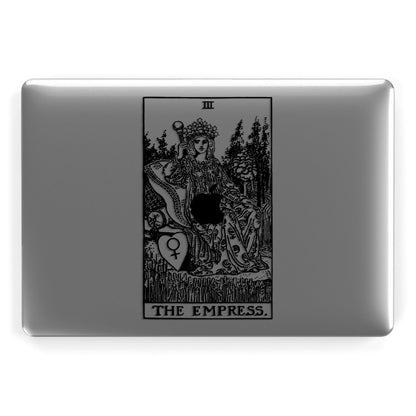 The Empress Monochrome Tarot Card Apple MacBook Case