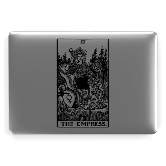 The Empress Monochrome Tarot Card Apple MacBook Case