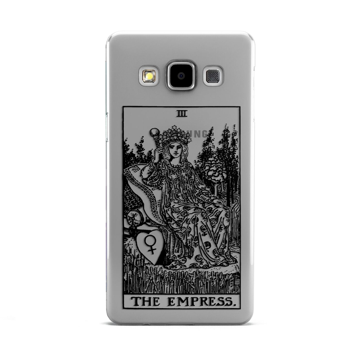 The Empress Monochrome Tarot Card Samsung Galaxy A5 Case