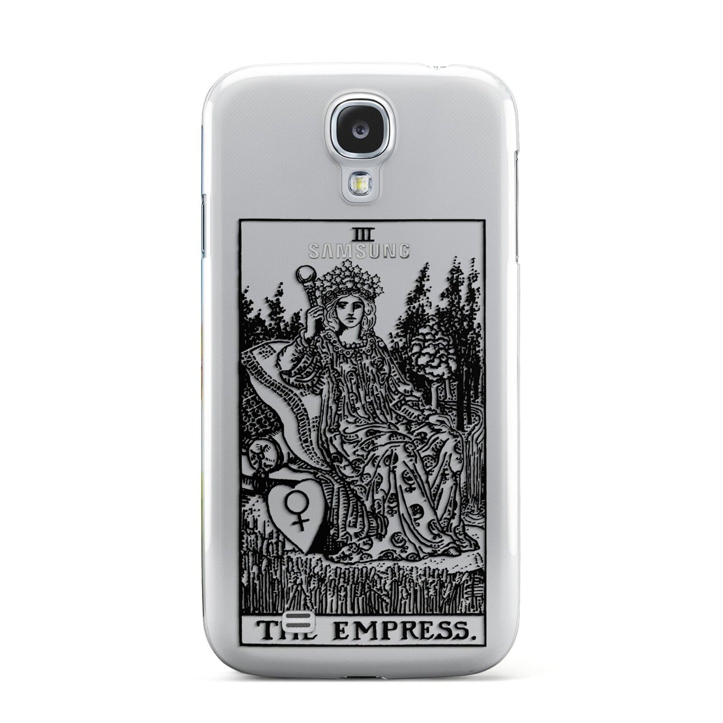 The Empress Monochrome Tarot Card Samsung Galaxy S4 Case