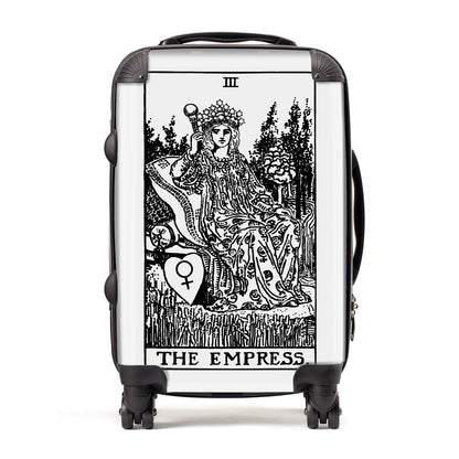 The Empress Monochrome Tarot Card Suitcase