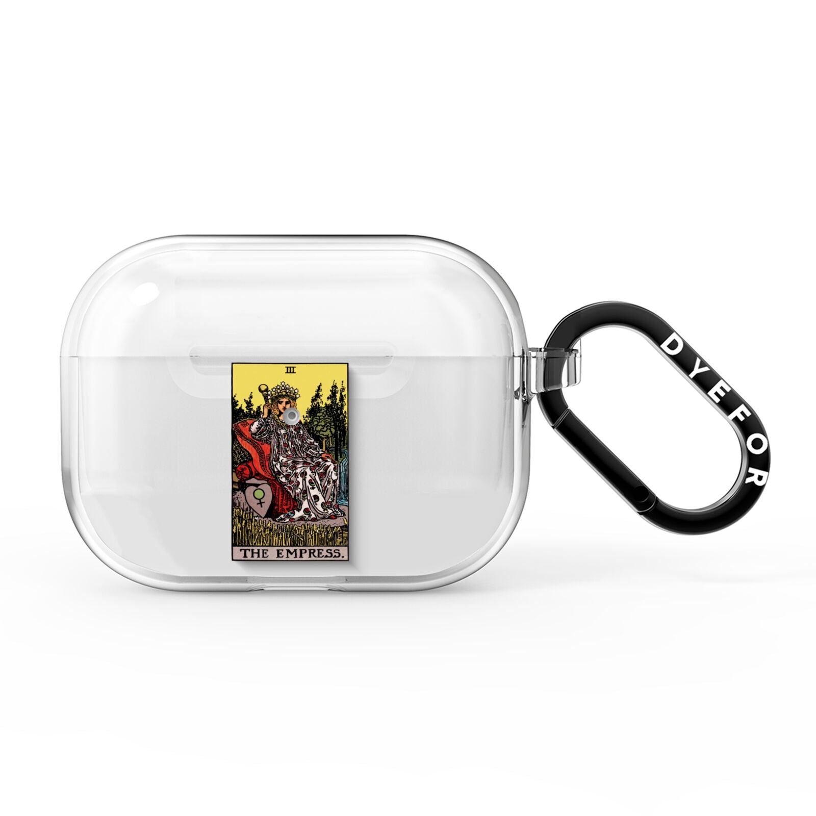 The Empress Tarot Card AirPods Pro Clear Case