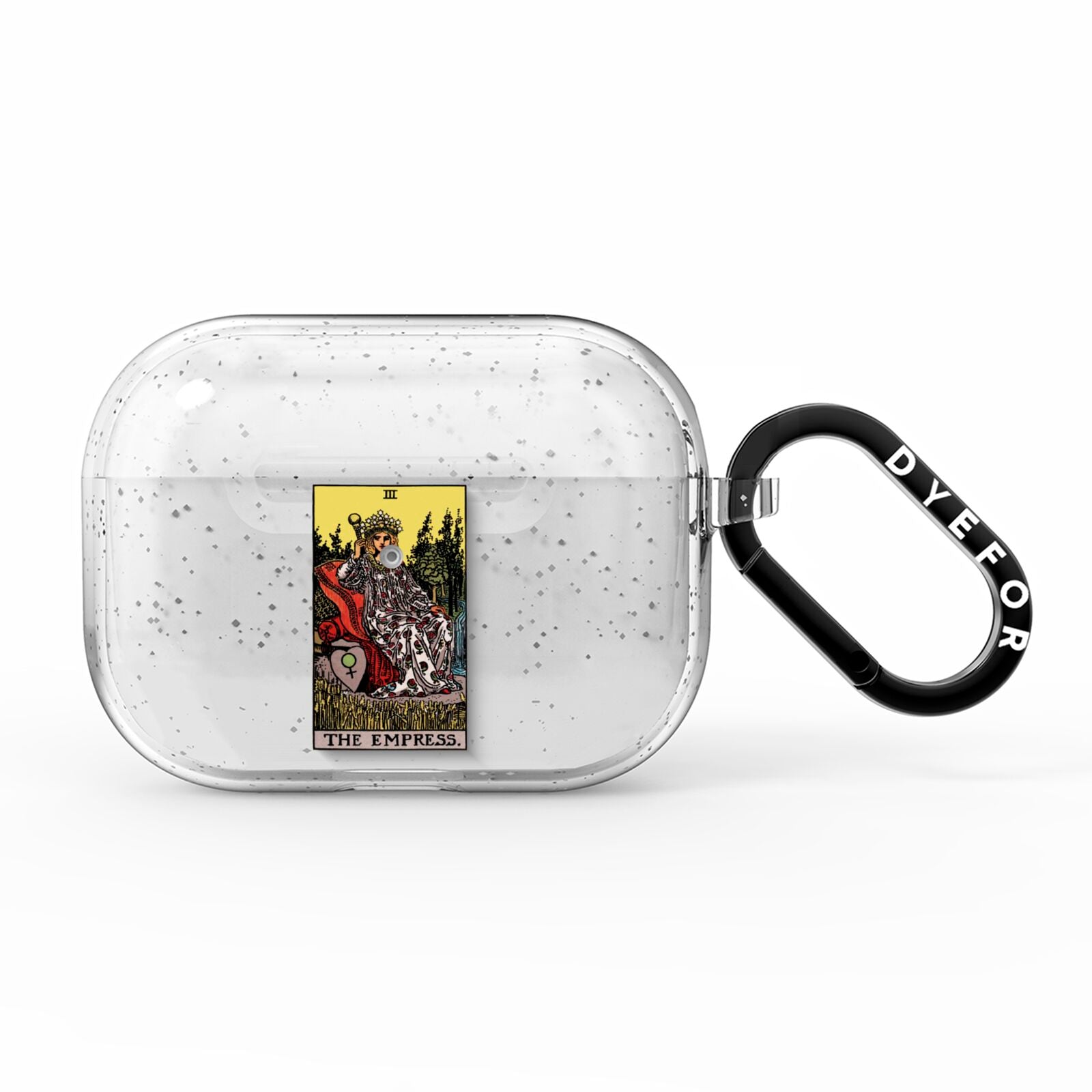 The Empress Tarot Card AirPods Pro Glitter Case