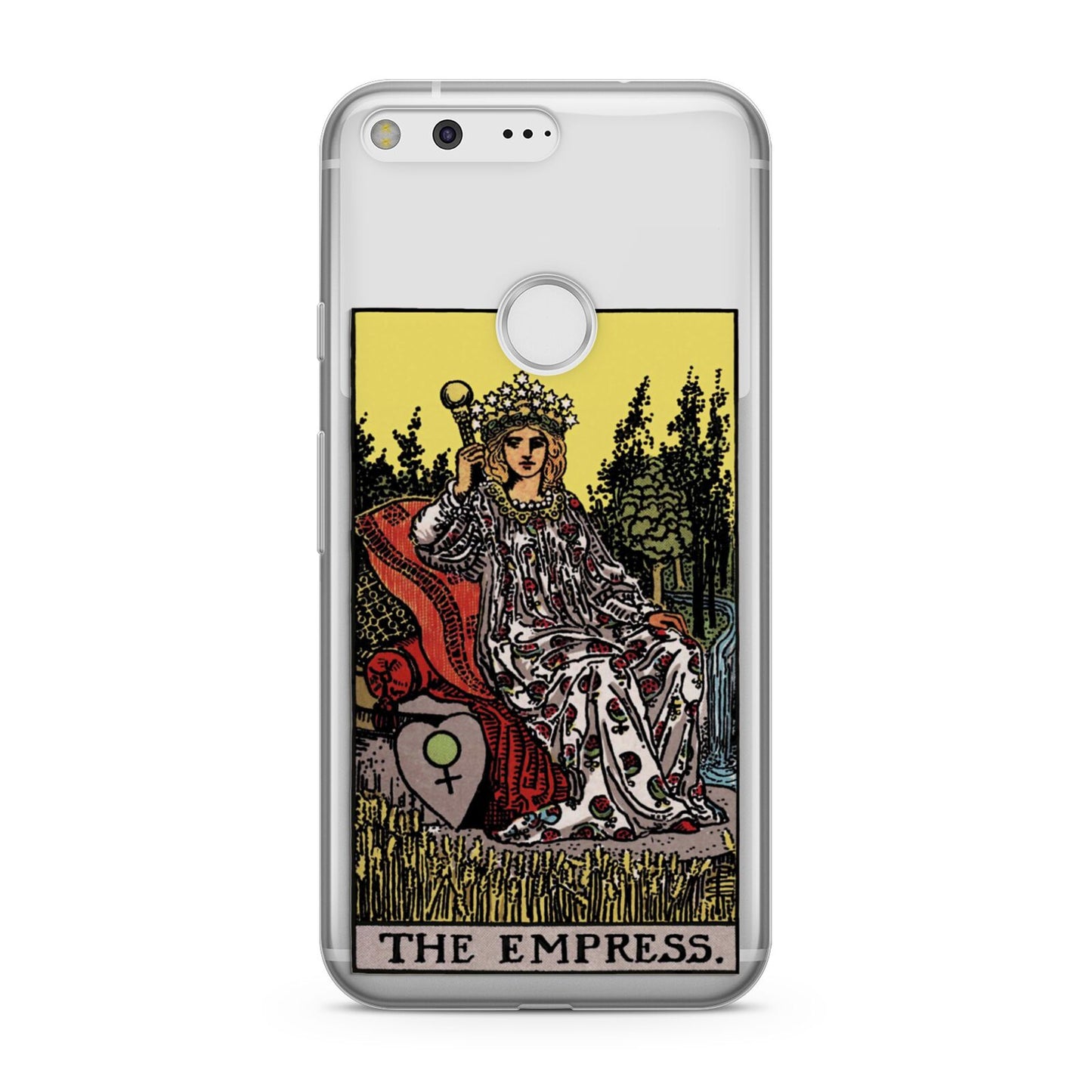 The Empress Tarot Card Google Pixel Case