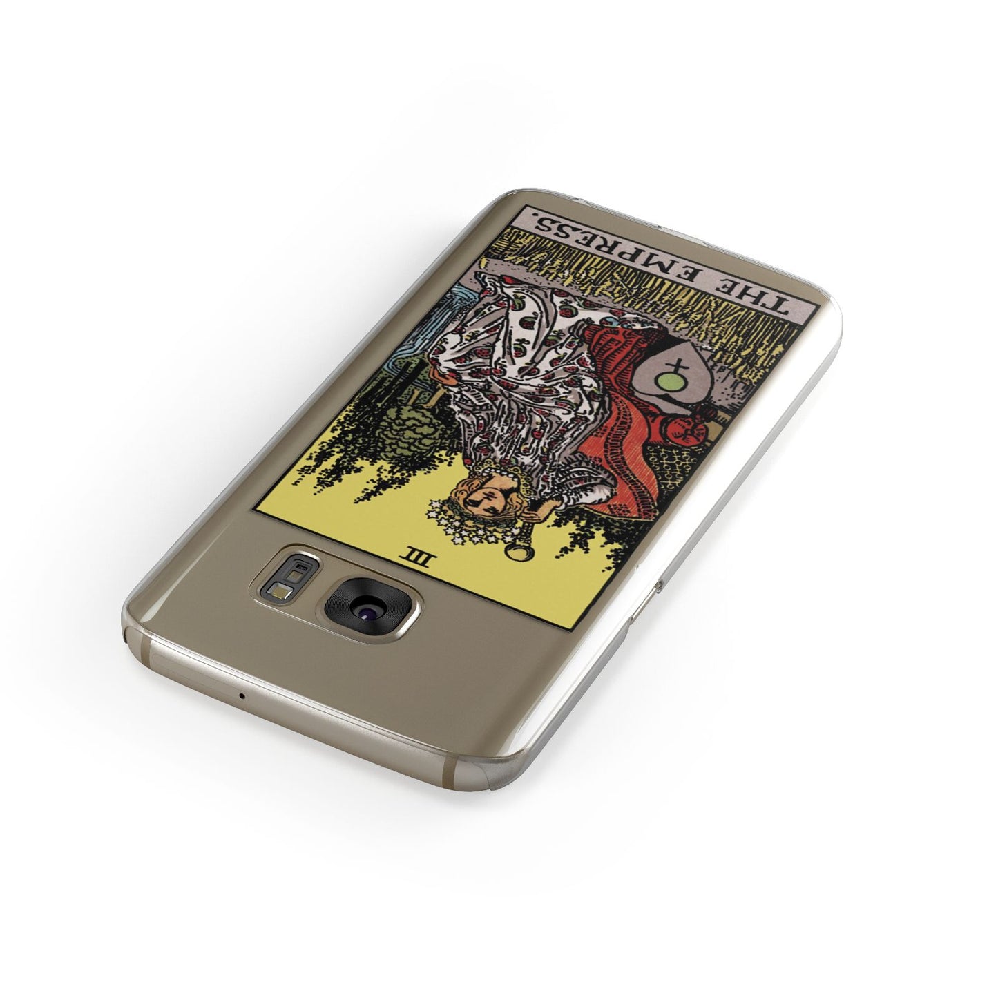 The Empress Tarot Card Samsung Galaxy Case Front Close Up