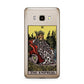 The Empress Tarot Card Samsung Galaxy J7 2016 Case on gold phone