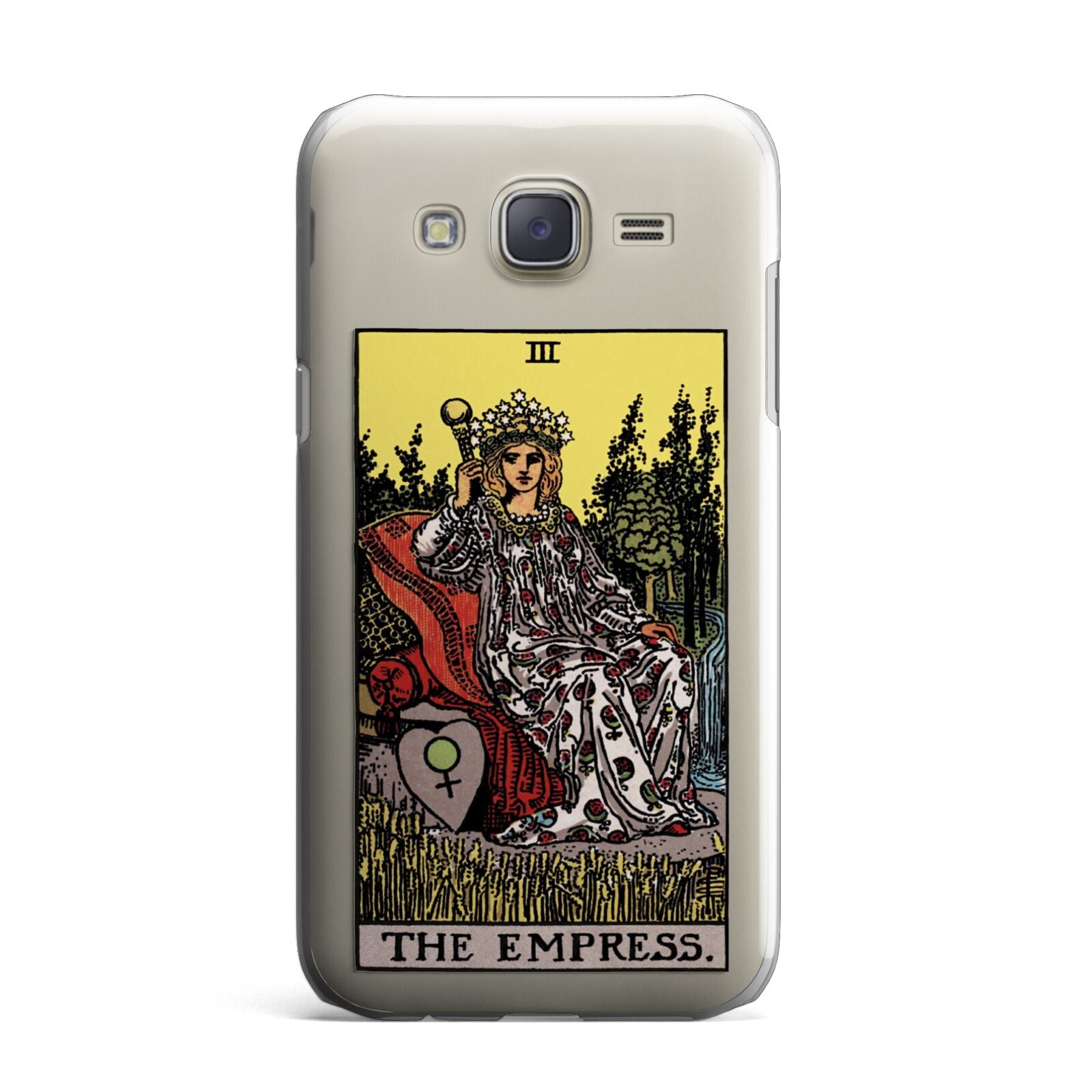 The Empress Tarot Card Samsung Galaxy J7 Case
