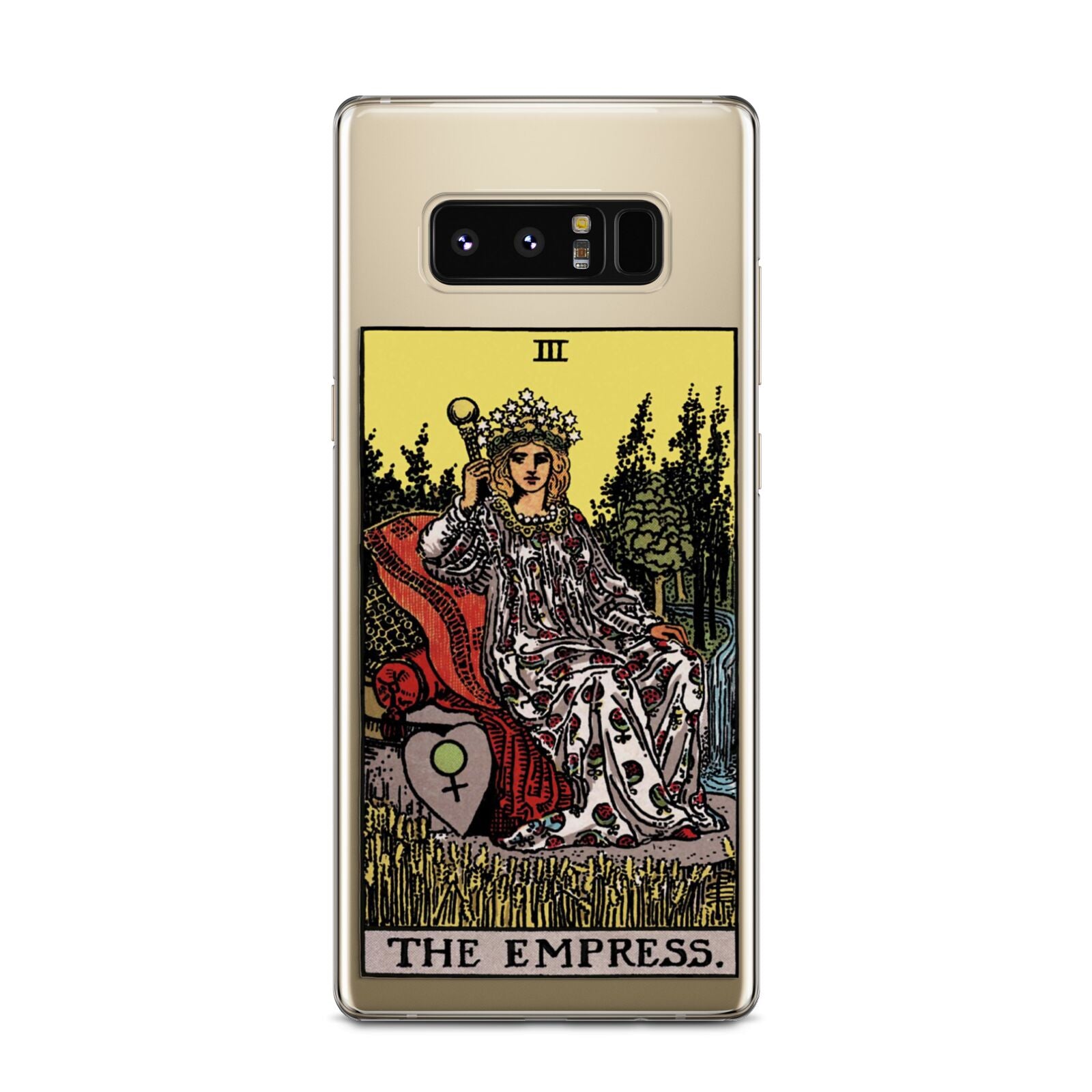The Empress Tarot Card Samsung Galaxy Note 8 Case