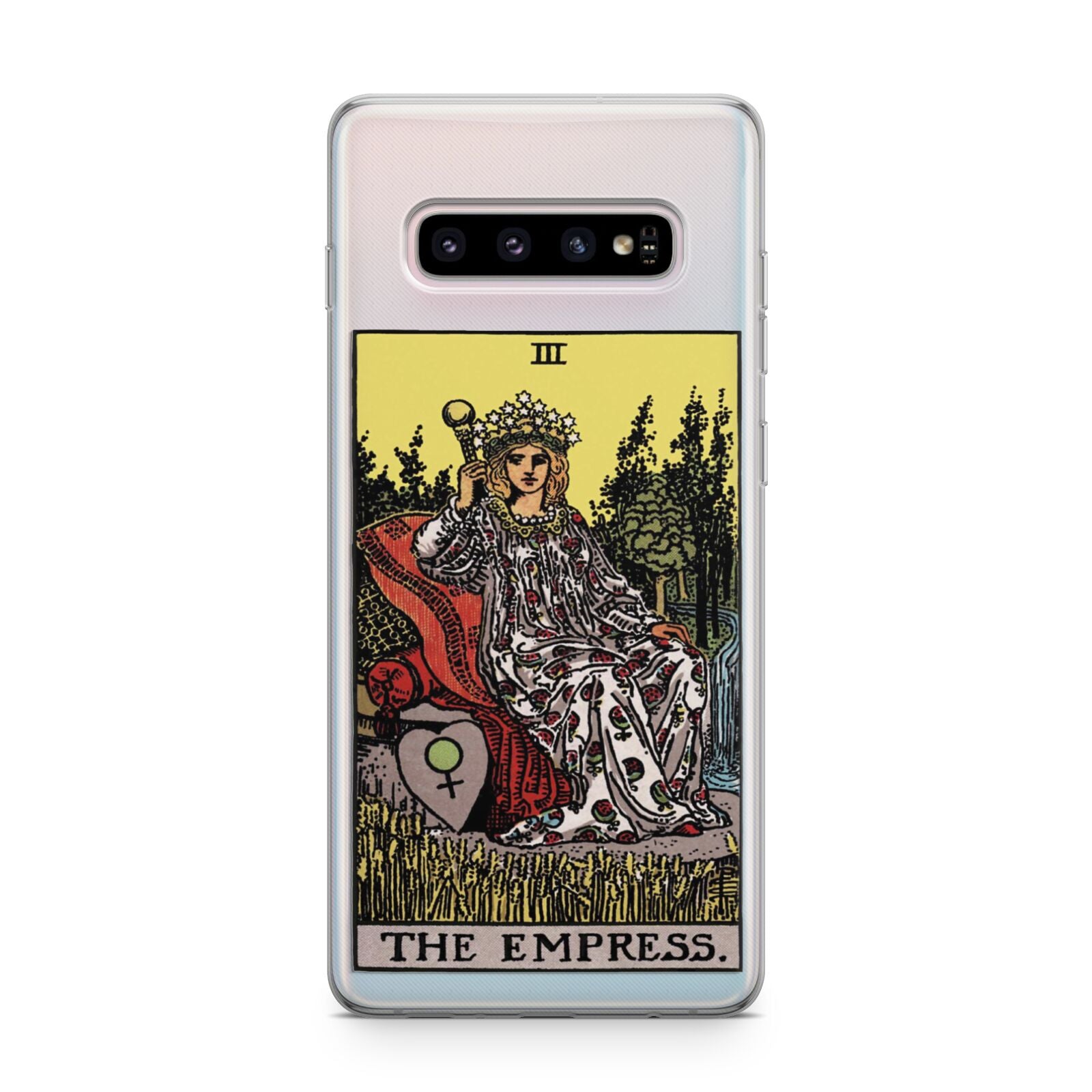 The Empress Tarot Card Samsung Galaxy S10 Plus Case