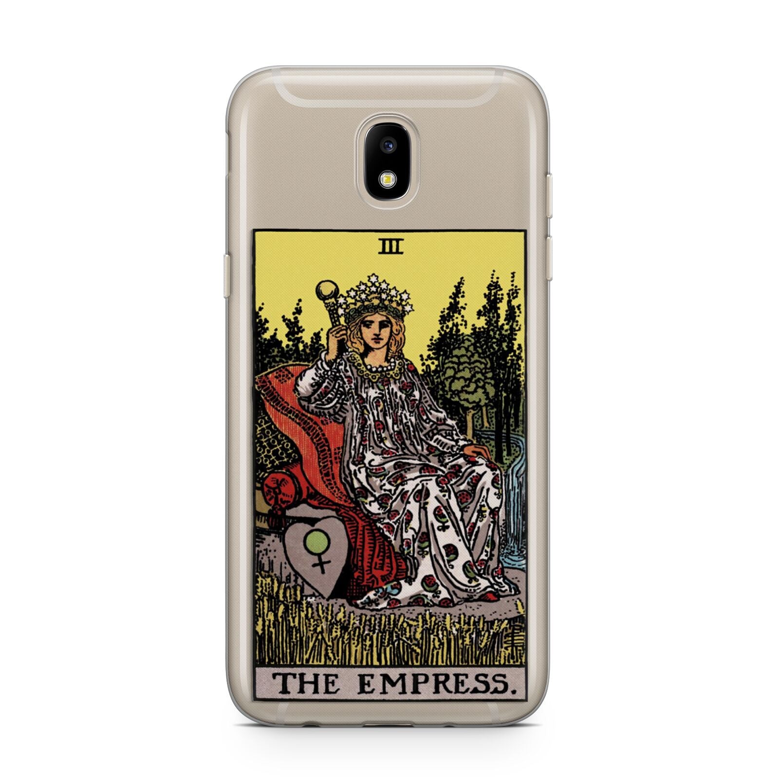 The Empress Tarot Card Samsung J5 2017 Case