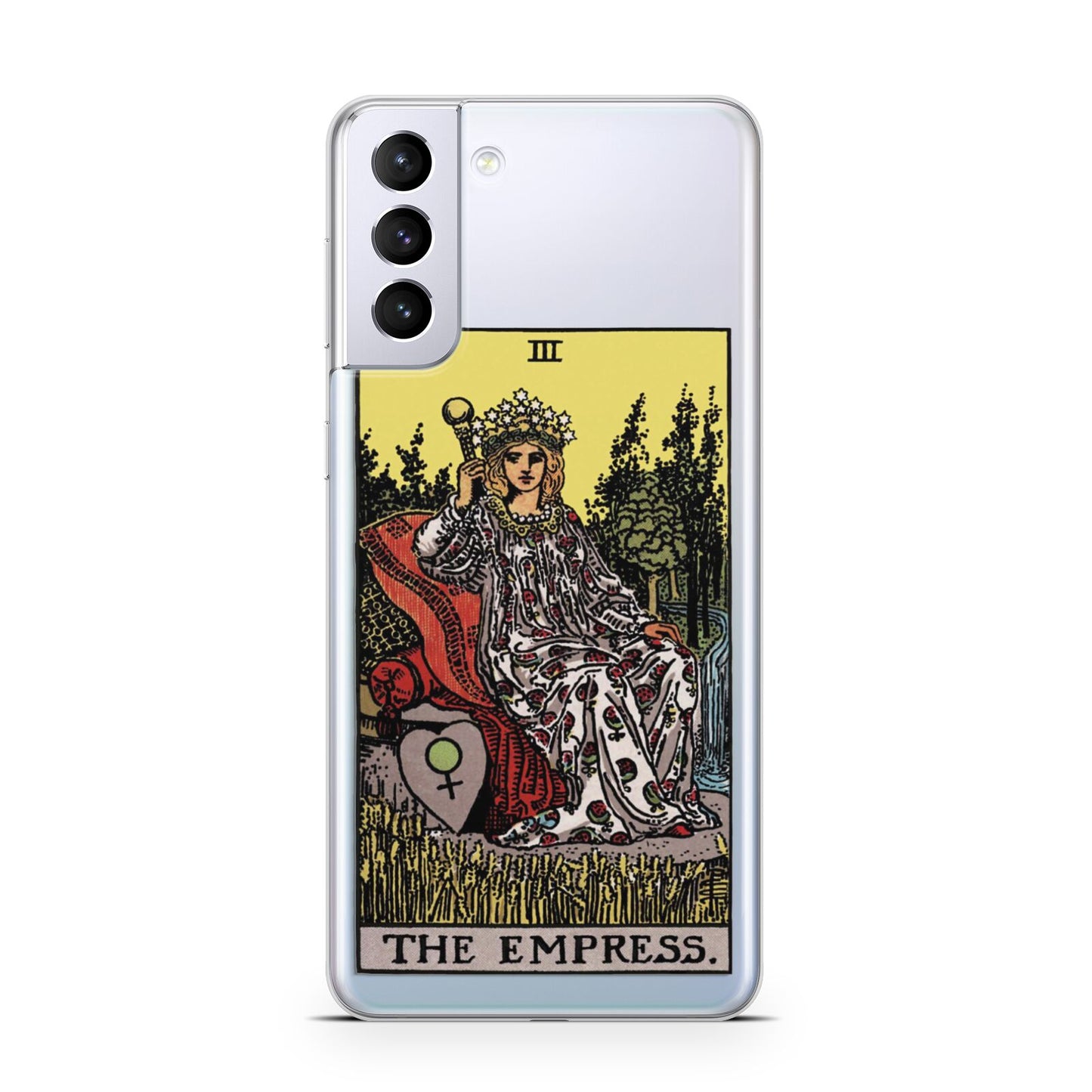 The Empress Tarot Card Samsung S21 Plus Case