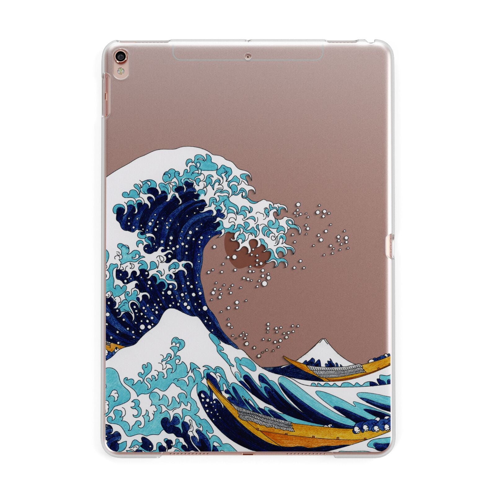 The Great Wave By Katsushika Hokusai Apple iPad Rose Gold Case