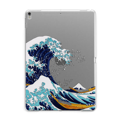 The Great Wave By Katsushika Hokusai Apple iPad Silver Case