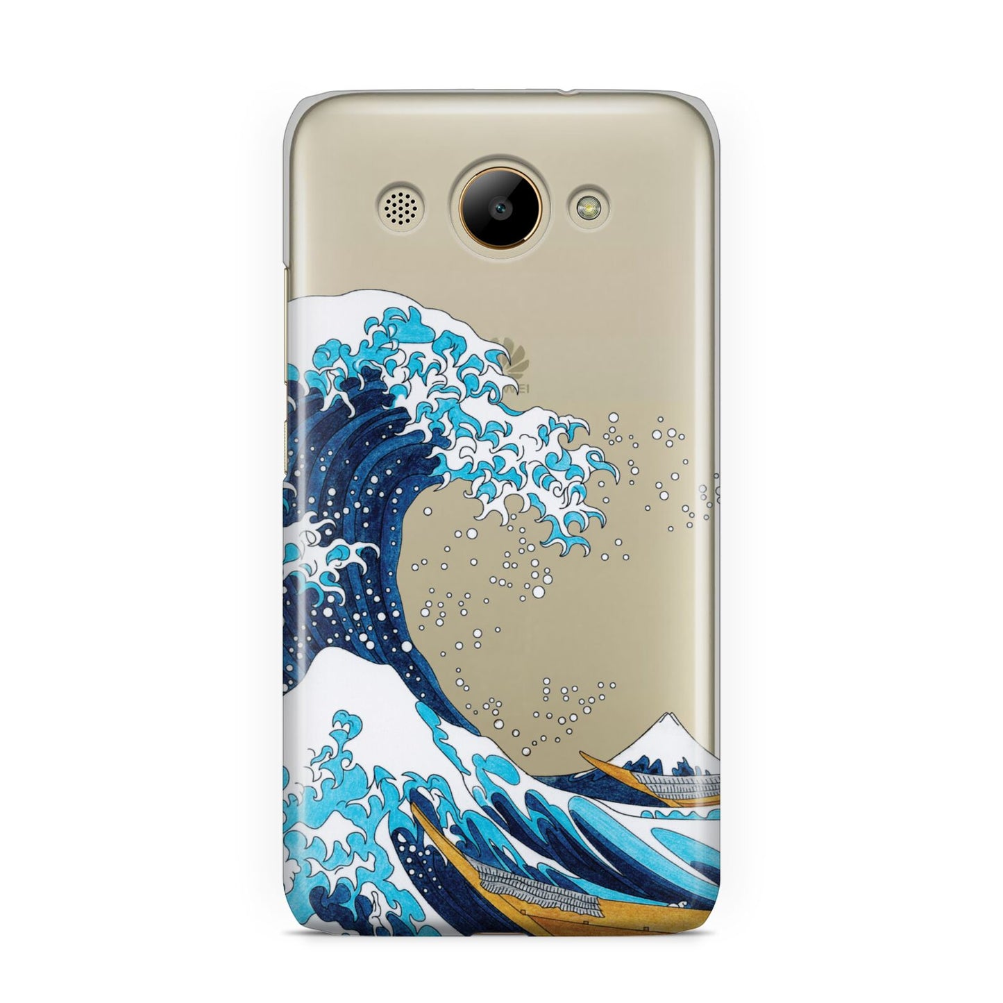 The Great Wave By Katsushika Hokusai Huawei Y3 2017