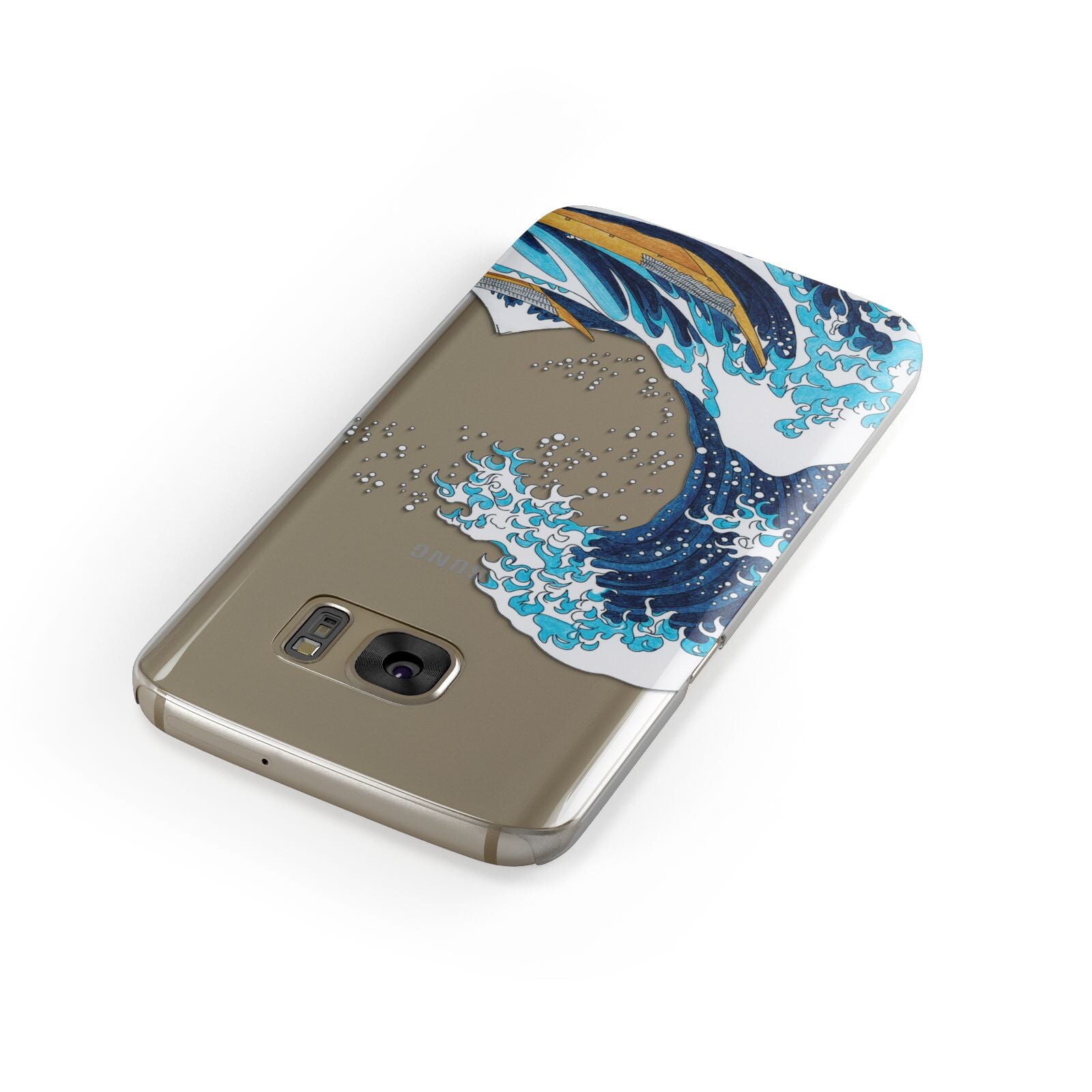 The Great Wave By Katsushika Hokusai Samsung Galaxy Case Front Close Up