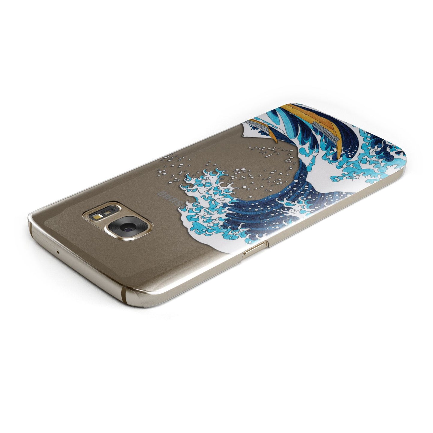 The Great Wave By Katsushika Hokusai Samsung Galaxy Case Top Cutout