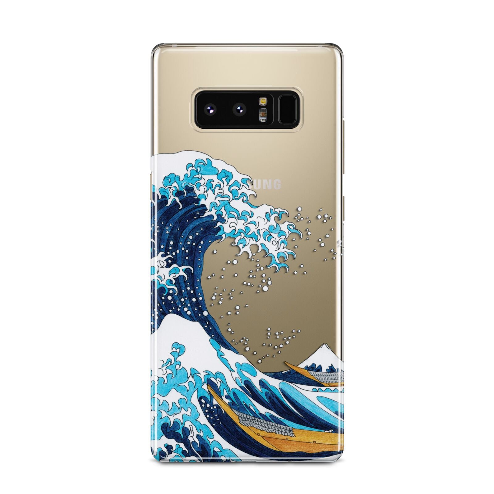 The Great Wave By Katsushika Hokusai Samsung Galaxy Note 8 Case