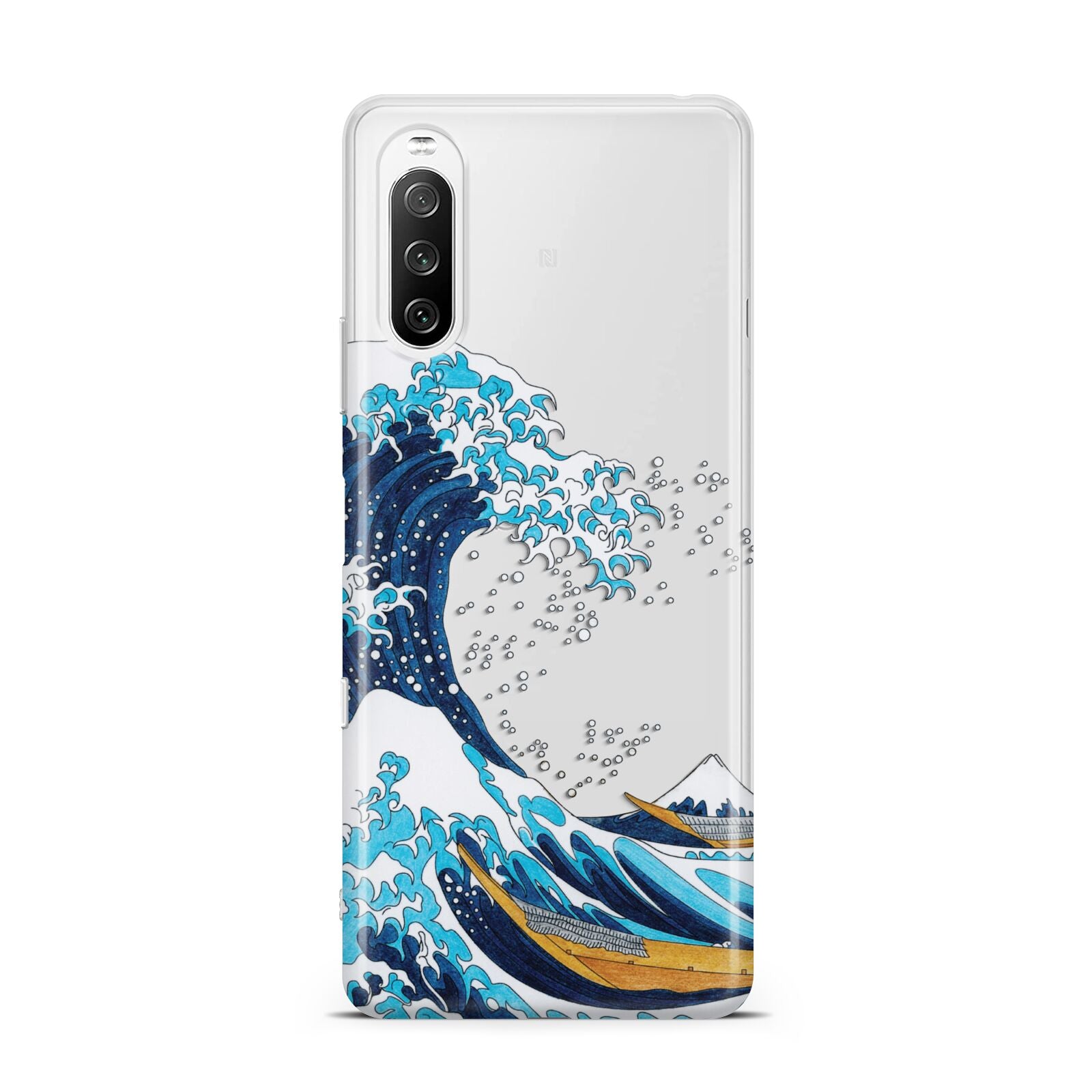 The Great Wave By Katsushika Hokusai Sony Xperia 10 III Case