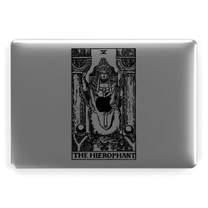 The Hierophant Monochrome Tarot Card Apple MacBook Case