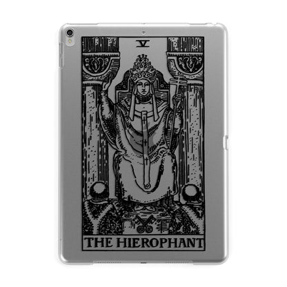 The Hierophant Monochrome Tarot Card Apple iPad Silver Case