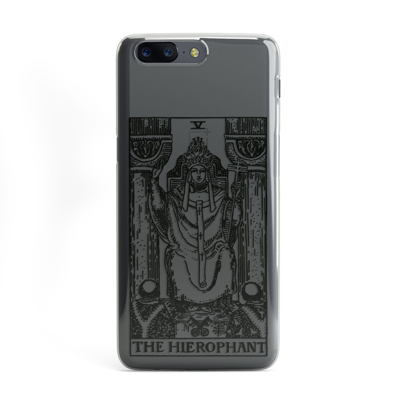 The Hierophant Monochrome Tarot Card OnePlus Case