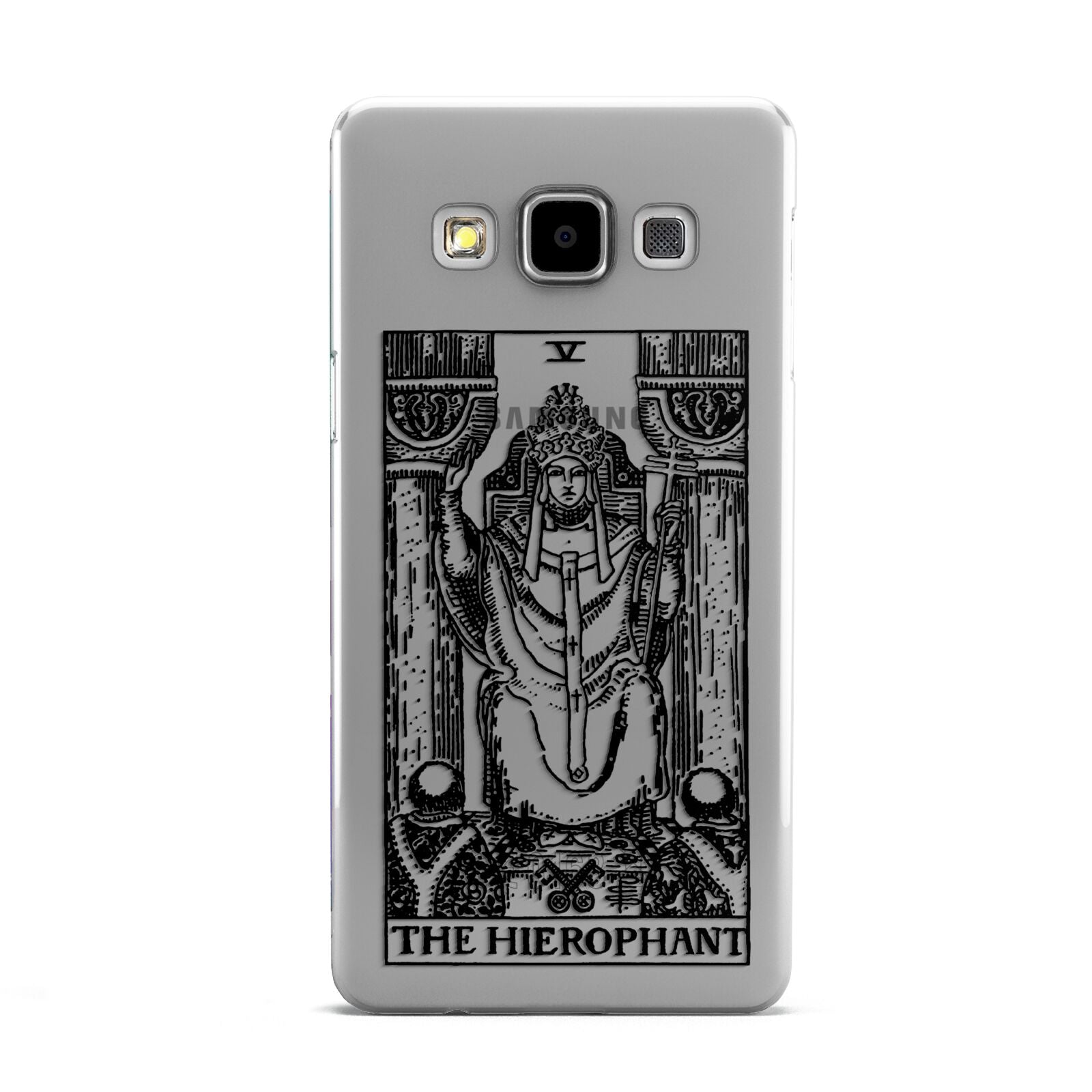 The Hierophant Monochrome Tarot Card Samsung Galaxy A5 Case