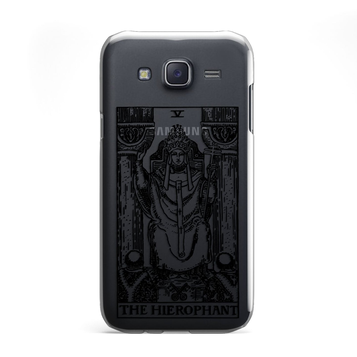 The Hierophant Monochrome Tarot Card Samsung Galaxy J5 Case