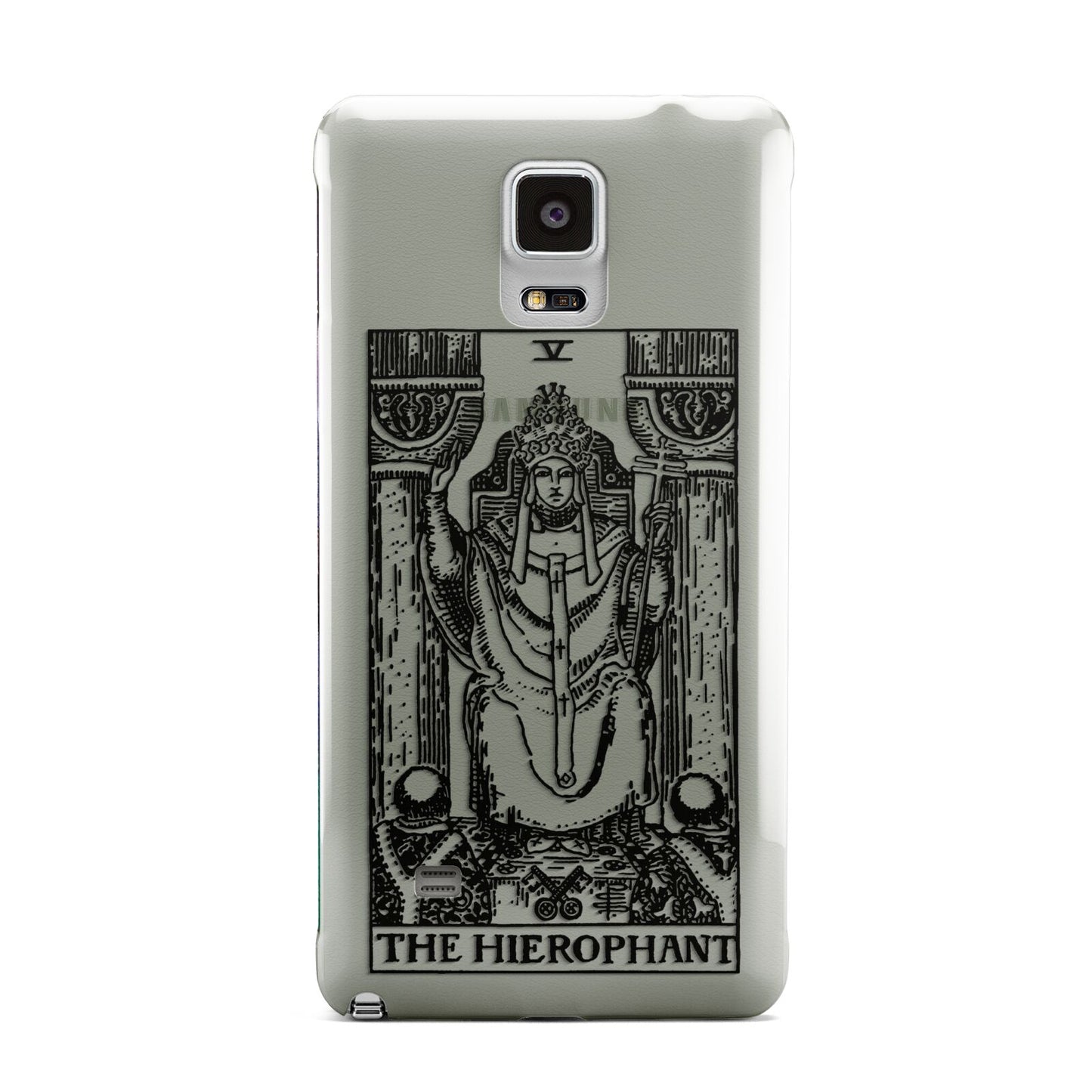 The Hierophant Monochrome Tarot Card Samsung Galaxy Note 4 Case