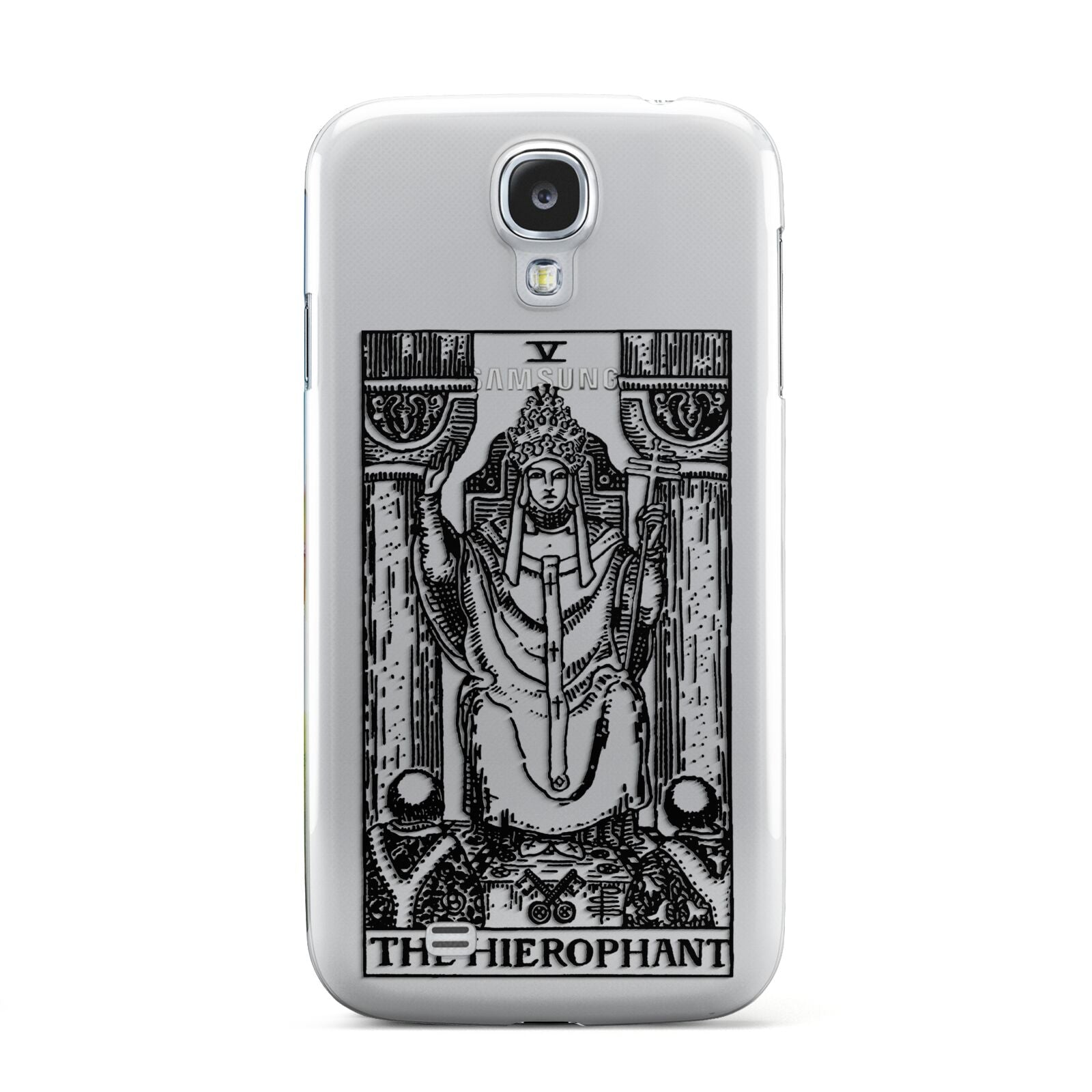 The Hierophant Monochrome Tarot Card Samsung Galaxy S4 Case