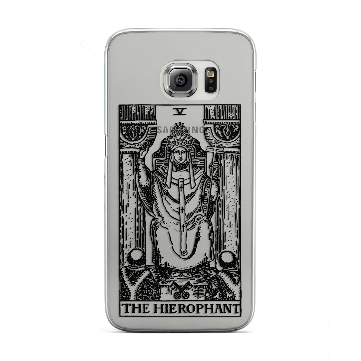 The Hierophant Monochrome Tarot Card Samsung Galaxy S6 Edge Case