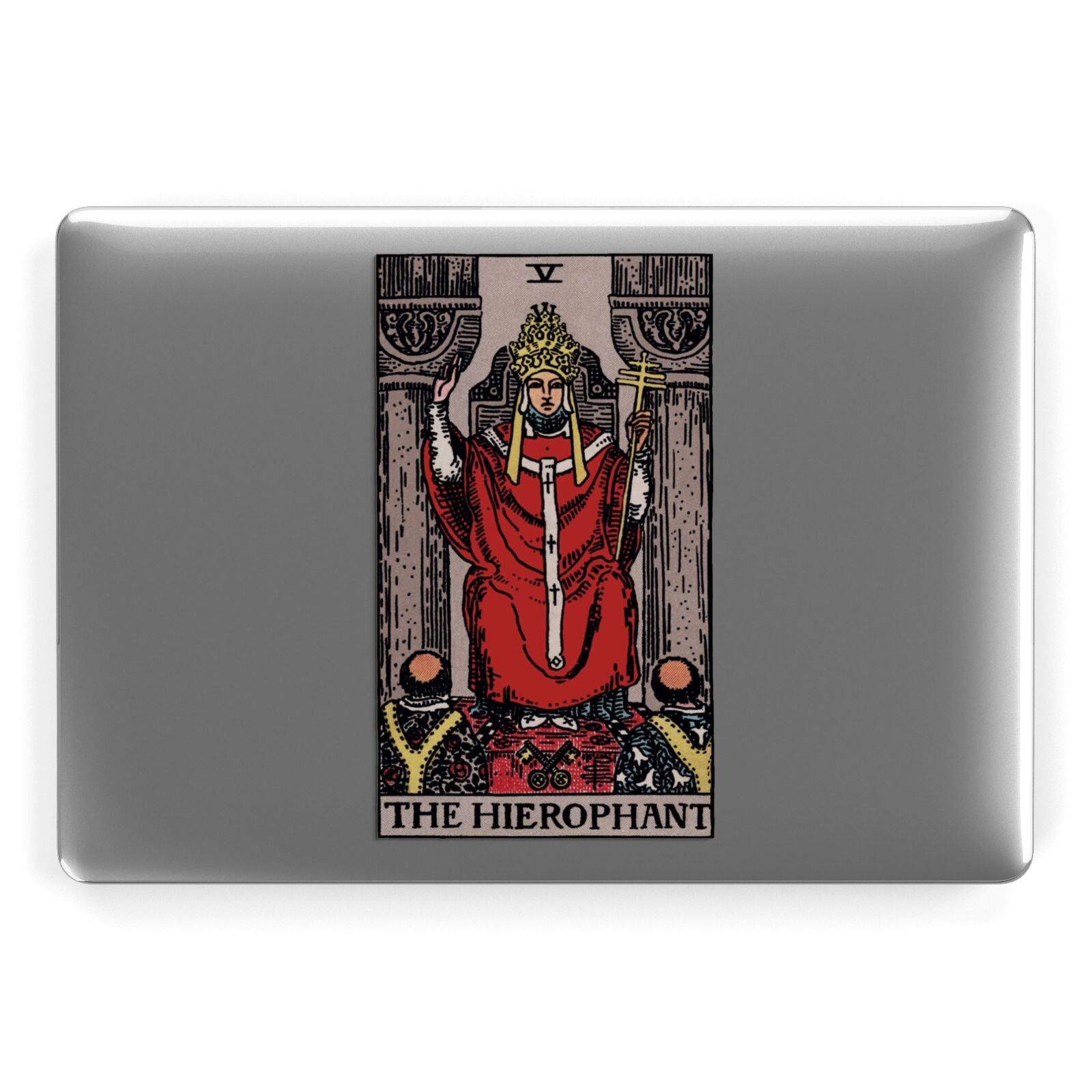 The Hierophant Tarot Card Apple MacBook Case