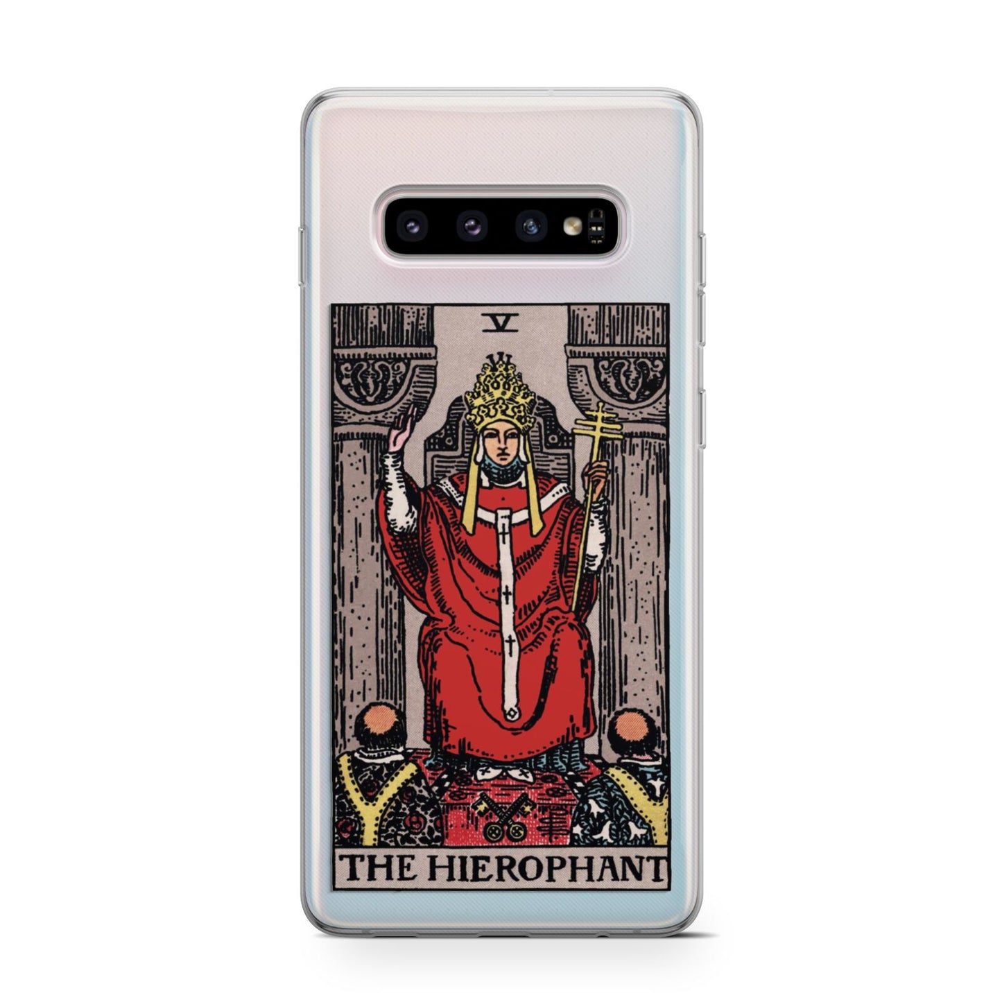 The Hierophant Tarot Card Protective Samsung Galaxy Case