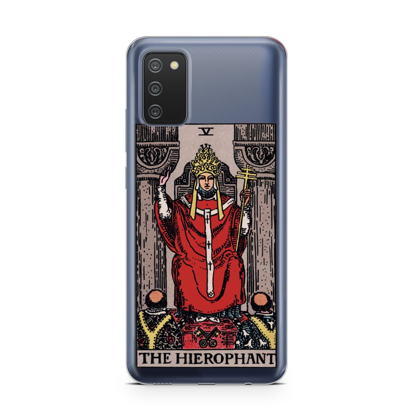 The Hierophant Tarot Card Samsung A02s Case