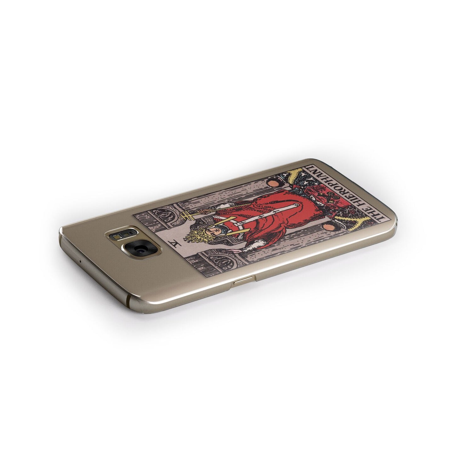 The Hierophant Tarot Card Samsung Galaxy Case Side Close Up