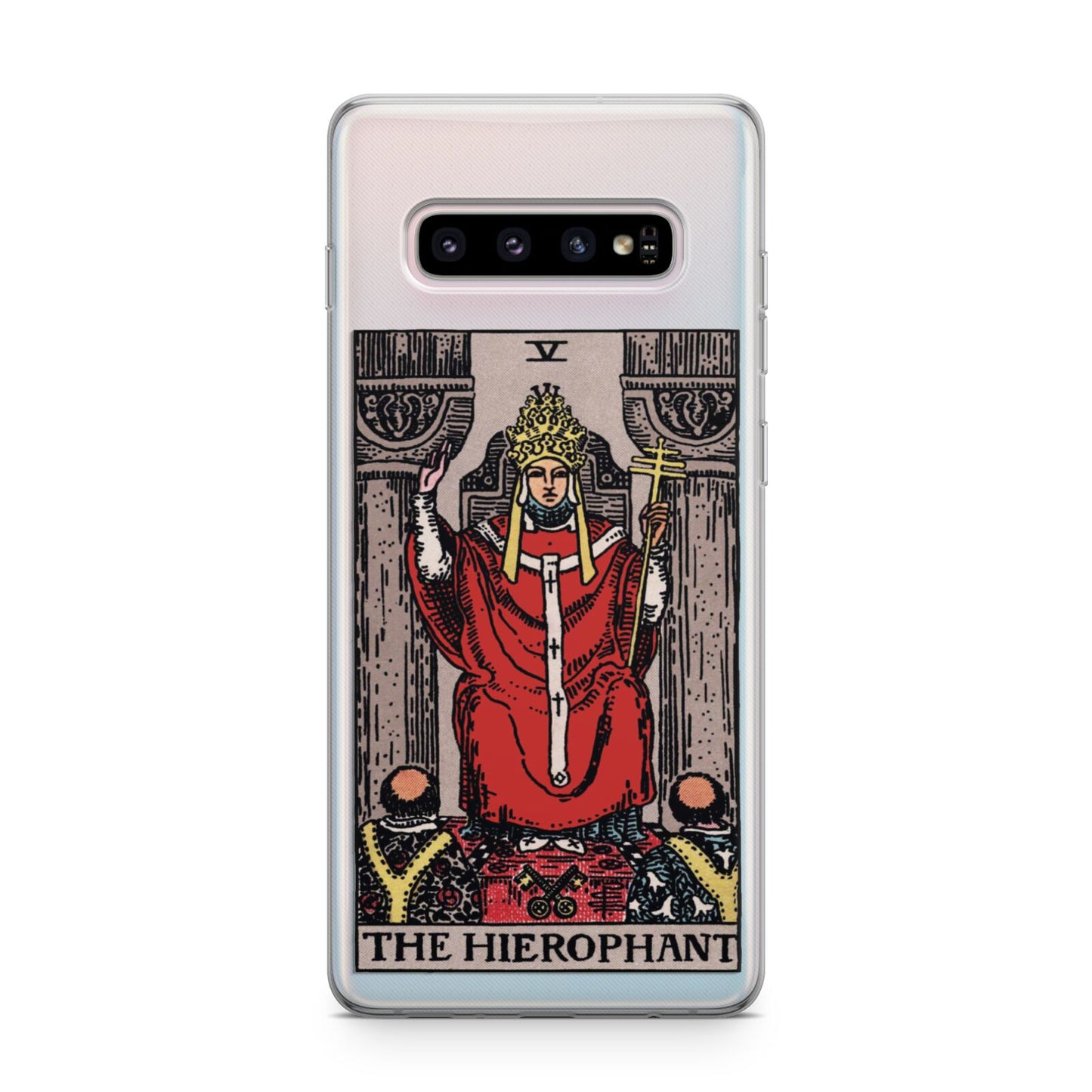 The Hierophant Tarot Card Samsung Galaxy S10 Plus Case