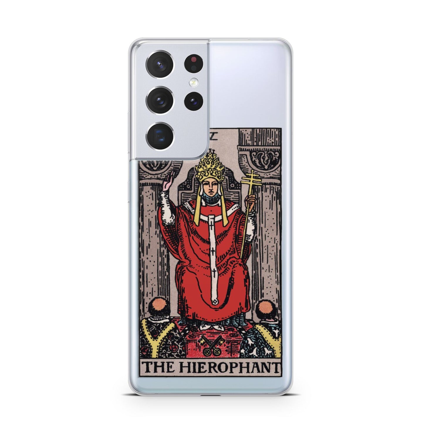 The Hierophant Tarot Card Samsung S21 Ultra Case