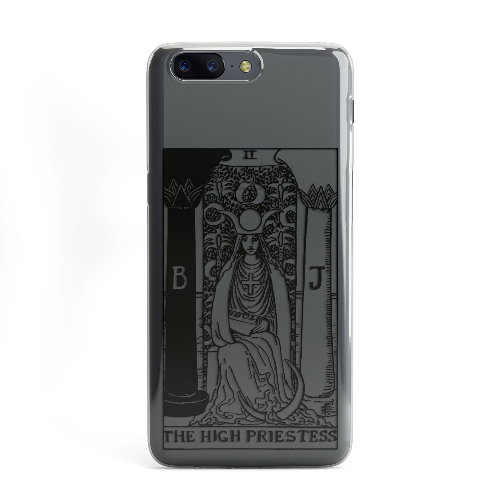 The High Priestess Monochrome Tarot Card OnePlus Case