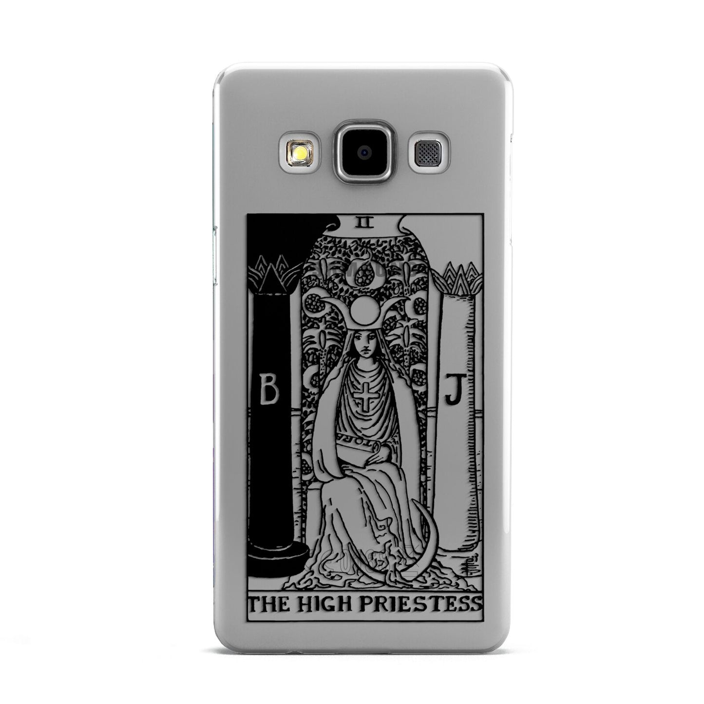 The High Priestess Monochrome Tarot Card Samsung Galaxy A5 Case