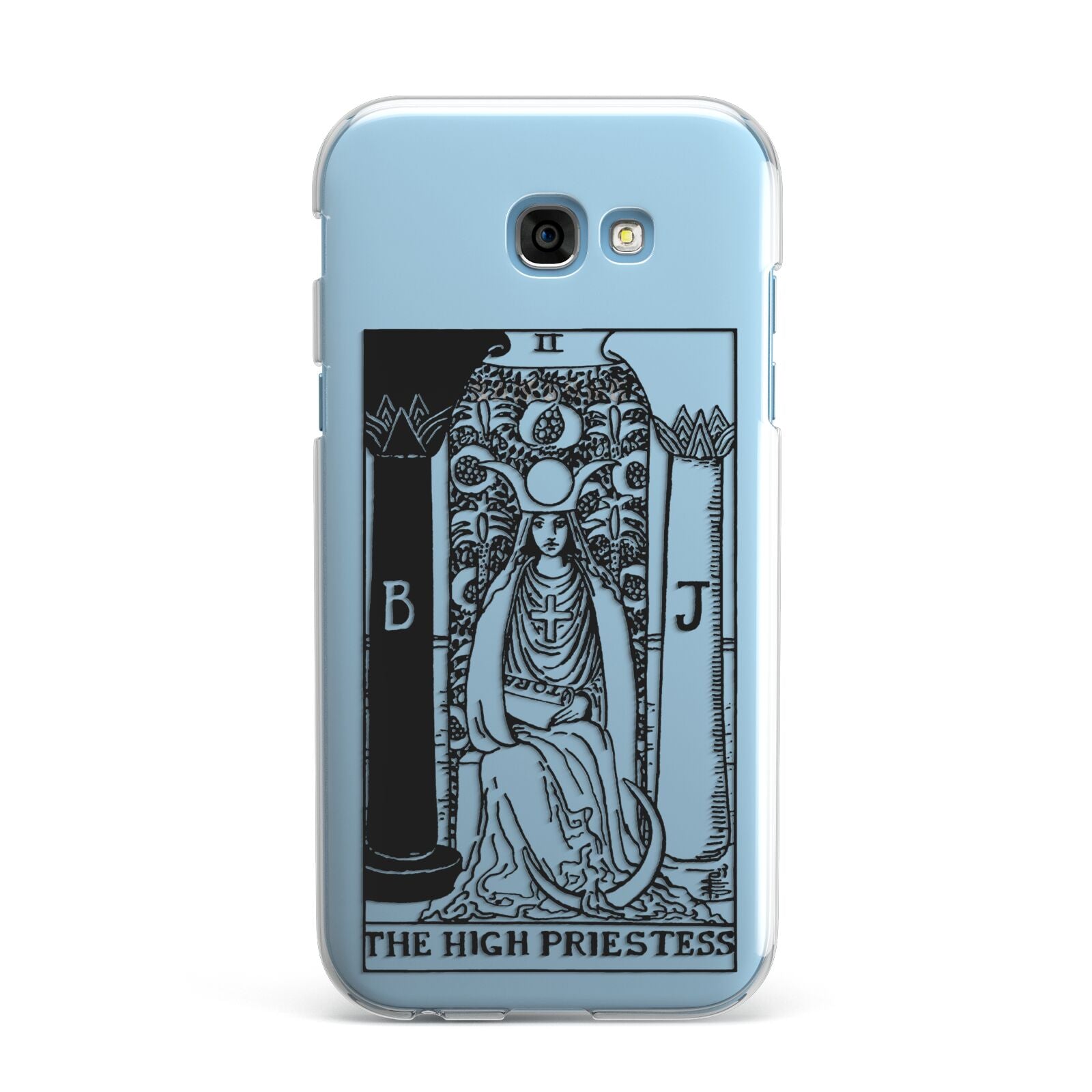 The High Priestess Monochrome Tarot Card Samsung Galaxy A7 2017 Case