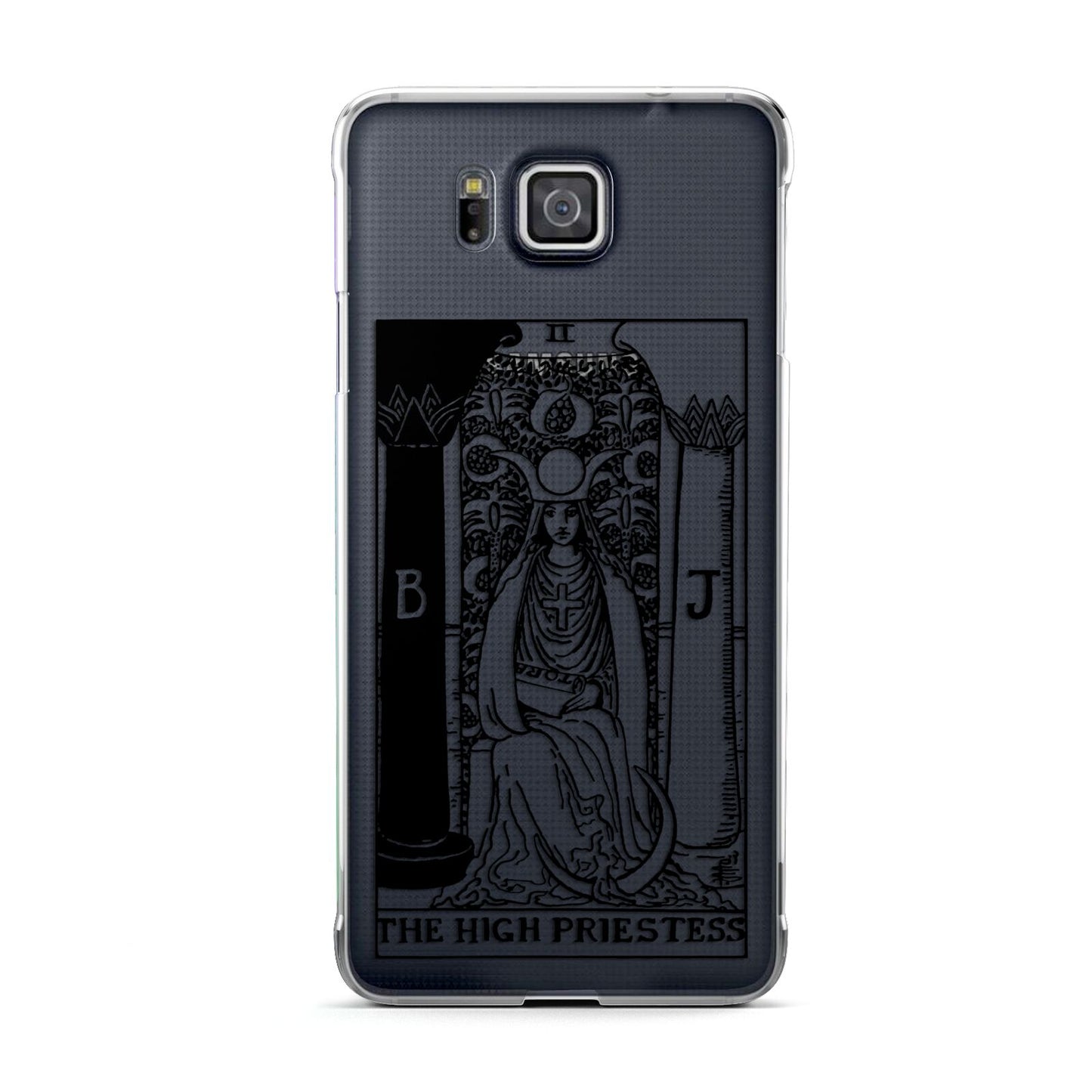 The High Priestess Monochrome Tarot Card Samsung Galaxy Alpha Case