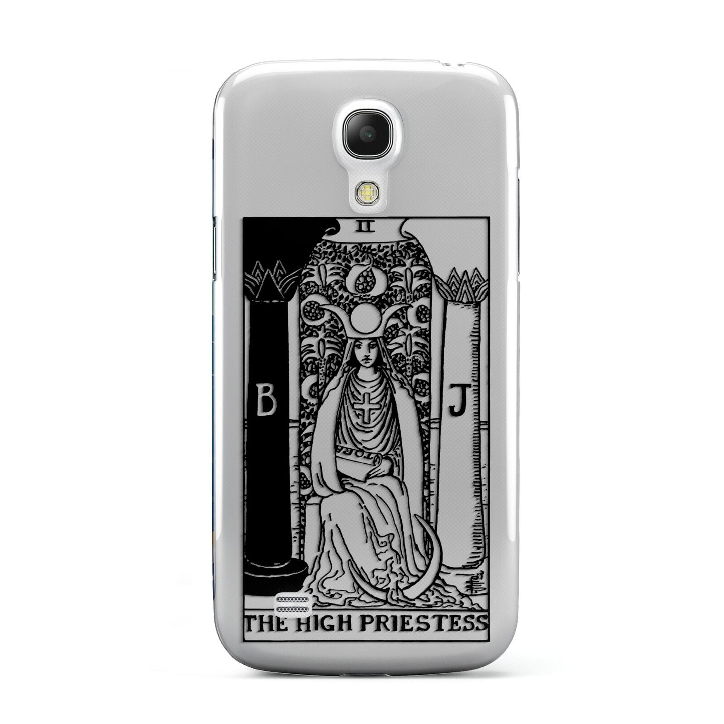 The High Priestess Monochrome Tarot Card Samsung Galaxy S4 Mini Case