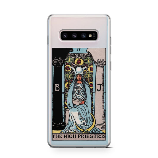 The High Priestess Tarot Card Protective Samsung Galaxy Case