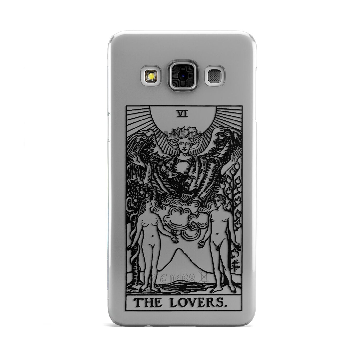 The Lovers Monochrome Tarot Card Samsung Galaxy A3 Case